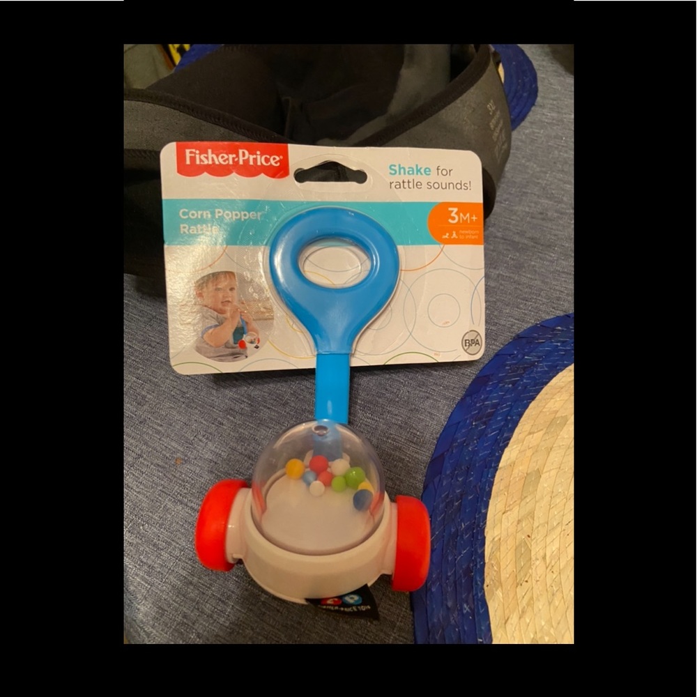 Corn Popper Rattle